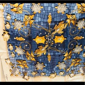 Cartier Turtle  Scarf with original box